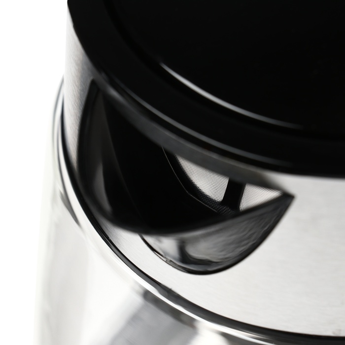 Чайник электрический Leonord LE-1513, стекло, 1.7 л, 2200 Вт, серебристый Чайник электрический Leonord LE-1513, стекло, 1.7 л, 2200 Вт, серебристый