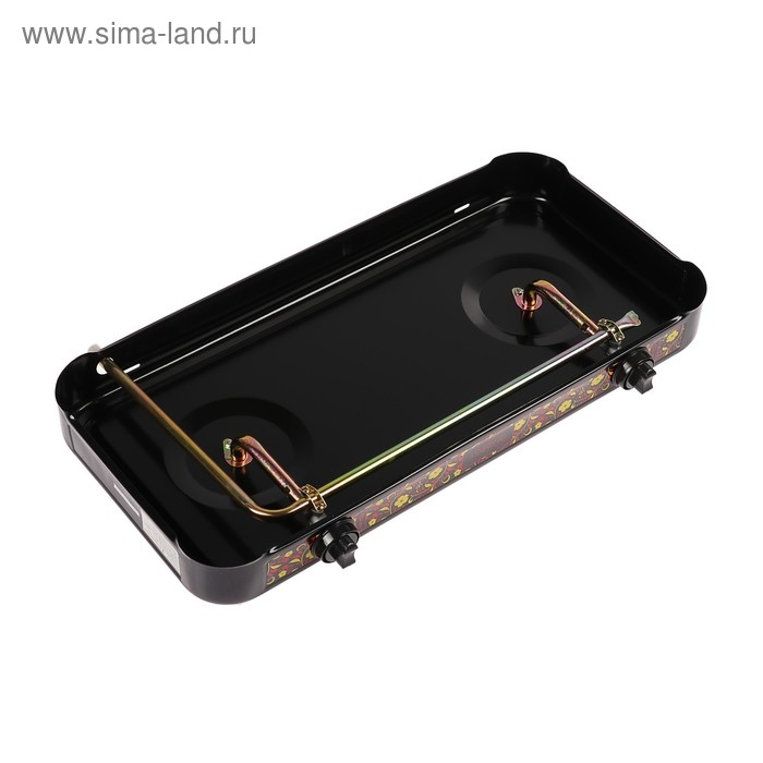 Плитка газовая ENERGY EN-002B, 2 конфорки, черная Плитка газовая ENERGY EN-002B, 2 конфорки, черная