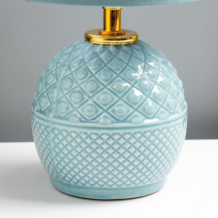 Настольная лампа Настольная лампа "Антеро" E14 40Вт зеленый 15х15х29 см RISALUX