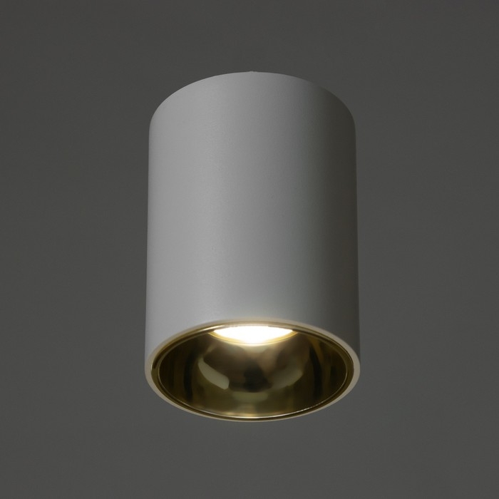 Светильник Светильник "Роллфи" LED 4000К 10Вт DIM220 IP54 белый золото 7,5х7,5х10см