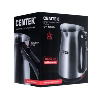 Турка электрическая Centek CT-1099 SS, 480 Вт, 0.5 л, серебристая