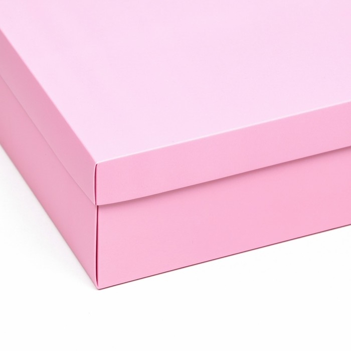 Коробка подарочная складная, упаковка, «Розовая», 30 х 20 х 9 см Коробка подарочная складная, упаковка, «Розовая», 30 х 20 х 9 см