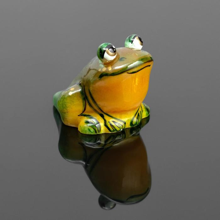 Сувенир Сувенир"Лягушка пучеглазая", селенит