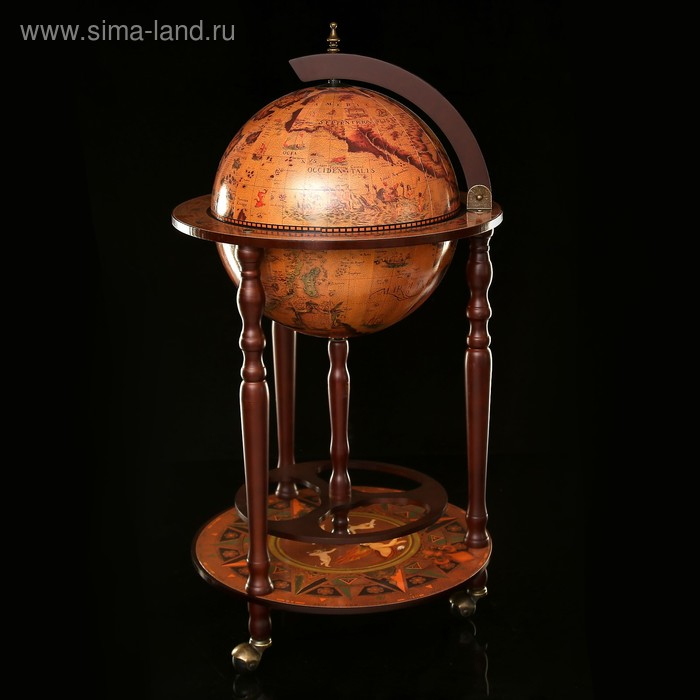 Глобус бар декоративный Глобус бар декоративный "Карта странника" 87х47х47 см