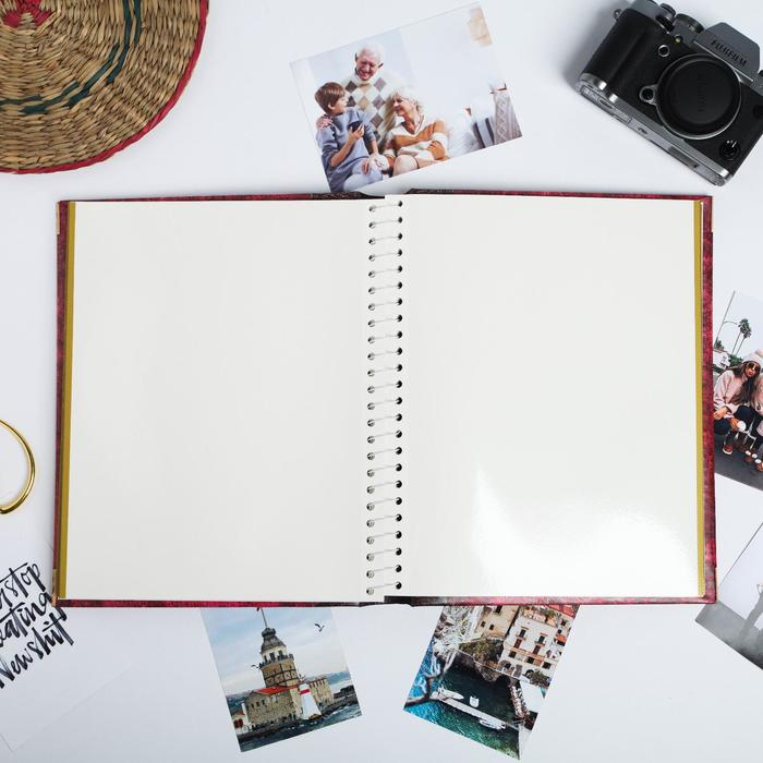 Фотоальбом Фотоальбом "Семейный фотоальбом", 20 магнитных листов