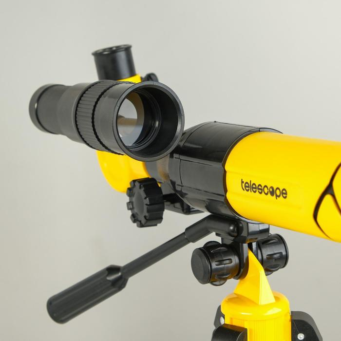 Телескоп Телескоп "Юный астроном" кратность х40, желтый