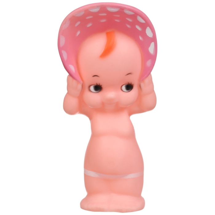 Резиновая игрушка для ванны «Девочка в шляпе», 12,5, с пищалкой, Крошка Я Резиновая игрушка для ванны «Девочка в шляпе», 12,5, с пищалкой, Крошка Я