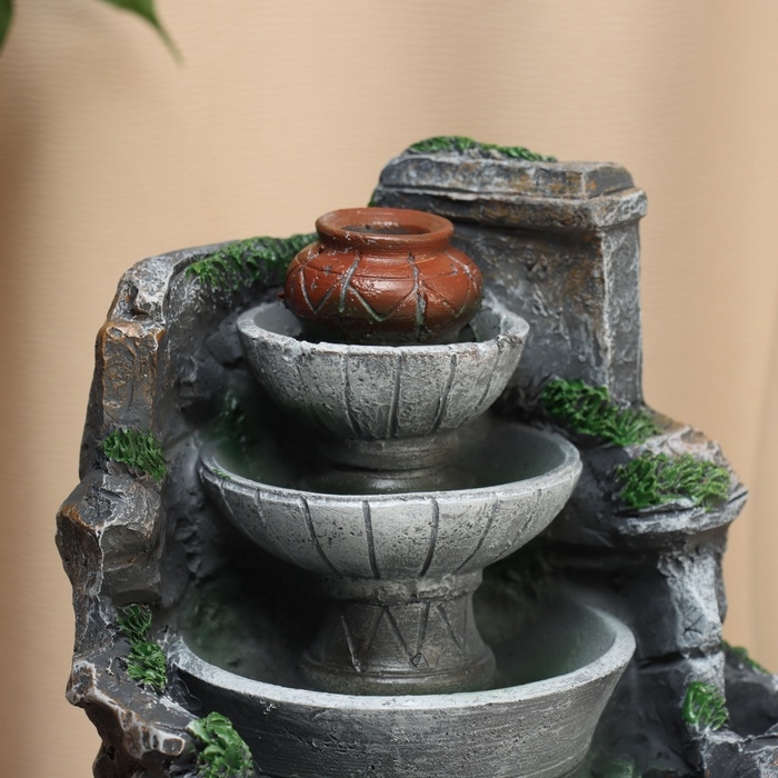 Фонтан Фонтан "Античность" 27х23 см (с подсветкой, без шарика)