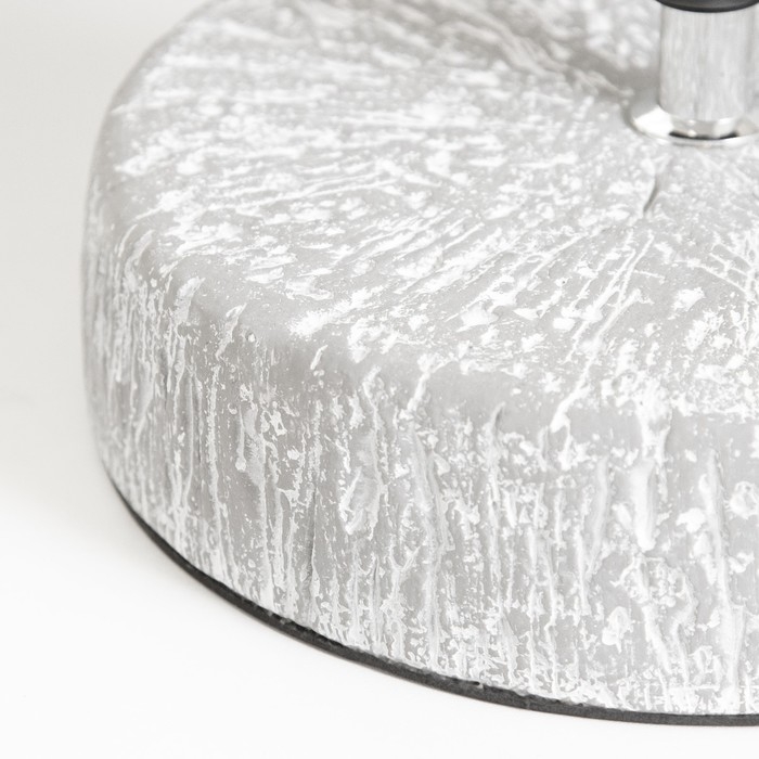 Основание для настольной лампы Основание для настольной лампы "Суше" E27 40Вт серый 26х26х23 см RISALUX