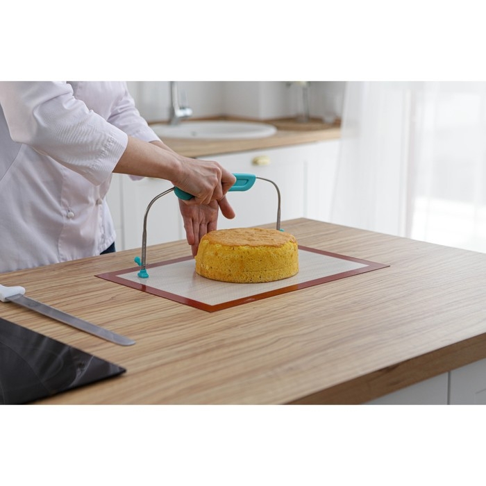 Струна для нарезки бисквита Доляна, 27 см, цвет МИКС Струна для нарезки бисквита Доляна, 27 см, цвет МИКС