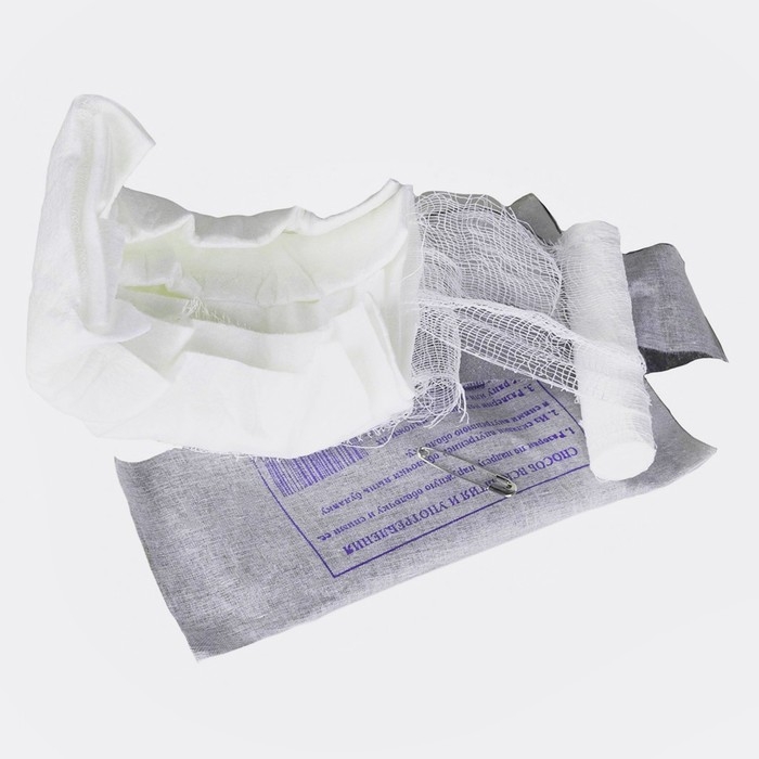 Индивидуальный перевязочный пакет  Индивидуальный перевязочный пакет "ИПП-1" стерильный