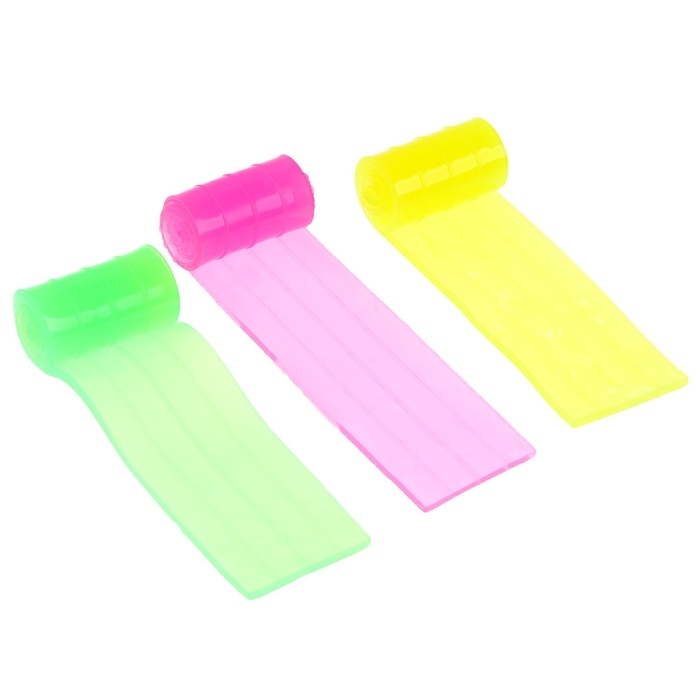 Липучка «Полоска» набор 3 штуки, цвета МИКС Липучка «Полоска» набор 3 штуки, цвета МИКС