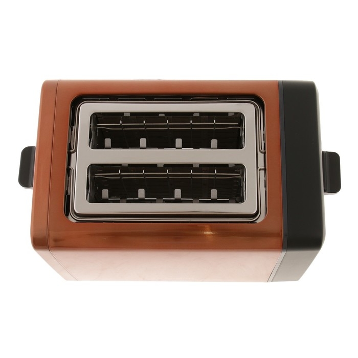 Тостер Bosch TAT4P429, 970 Вт, 6 режимов прожарки, 2 тоста, коричнево-чёрный