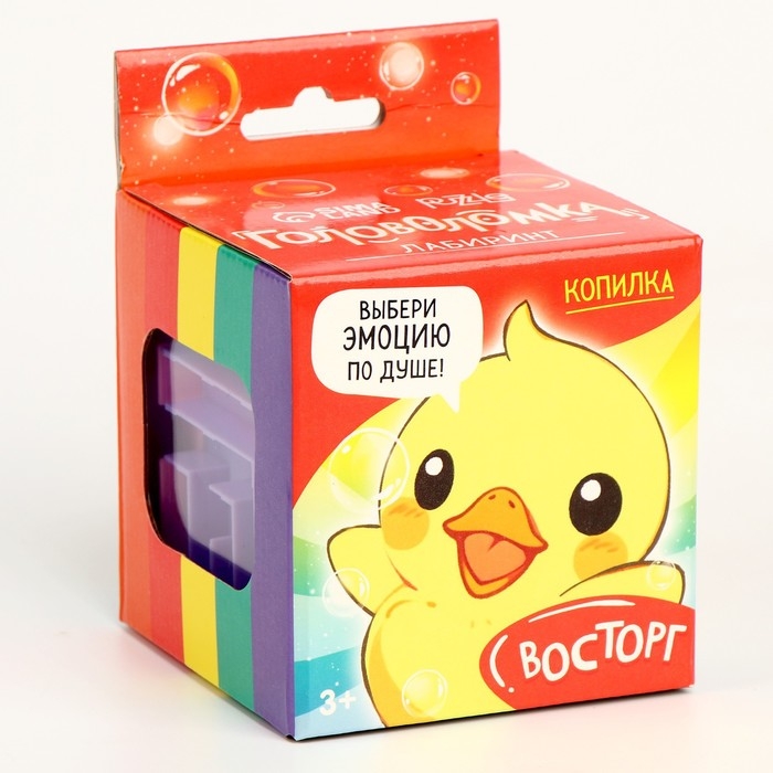 Головоломка лабиринт с шариком «Восторг» Головоломка лабиринт с шариком «Восторг»