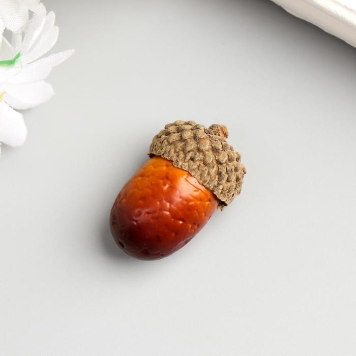 Декор для творчества Декор для творчества "Жёлудь" набор 10 шт 2,7х2 см