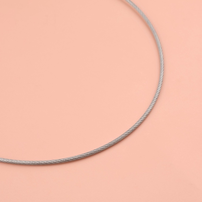 Спицы круговые, для вязания, с металлическим тросом, d = 2,5 мм, 14/80 см Спицы круговые, для вязания, с металлическим тросом, d = 2,5 мм, 14/80 см