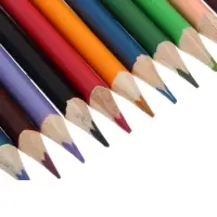 Карандаши Calligrata, цветные, двусторонние, 24 цвета, 12 шт., трёхгранные, деревянные