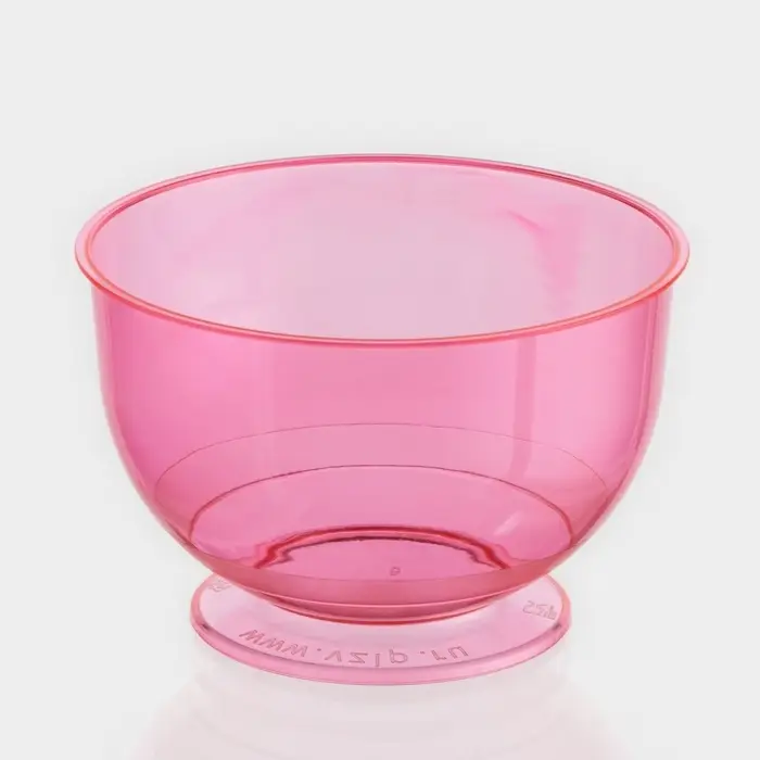 Креманка пластиковая одноразовая «Кристалл», 200 мл, красная Креманка пластиковая одноразовая «Кристалл», 200 мл, красная