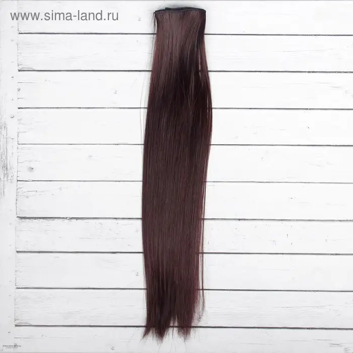 Волосы - тресс для кукол &laquo;Прямые&raquo; длина волос: 40 см, ширина: 50 см, №6А