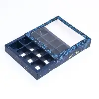 Коробка под 16 конфет &laquo;Новогодняя&raquo;, 17.5&times;17.5&times;3.5 см