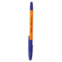 Ручка шариковая Berlingo "Tribase grip orange", 0,7 мм, грип,синяя