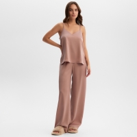 Комплект женский (майка, брюки) KAFTAN "Silk" р. 44,  пудровый
