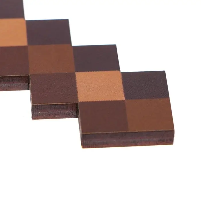 Деревянное оружие, детское сувенирное &laquo;Пиксель&raquo;, топор кирка, 14.2&times;18.1 см