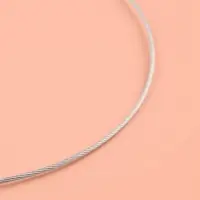 Спицы круговые, для вязания, с металлическим тросом, d=2.5 мм, 14/100 см