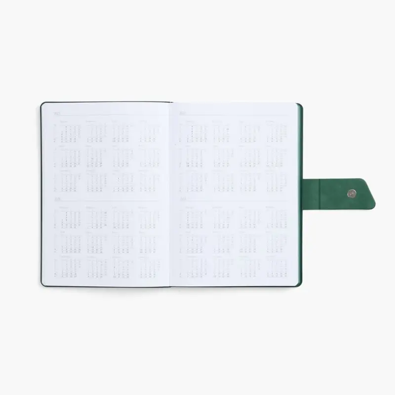 Ежедневник Boom, недатированный, черный с зеленым Ежедневник Boom, недатированный, черный с зеленым