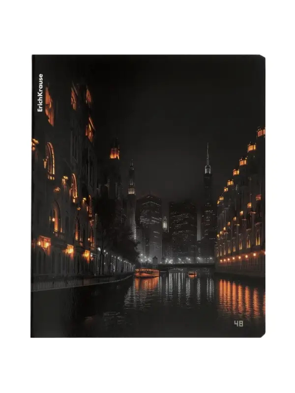 Тетрадь 48 листов в клетку ErichKrause Urban Lights, МИКС