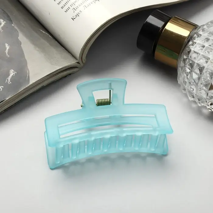 Крабик для волос «Туман», прямой, 7 см, МИКС Крабик для волос «Туман», прямой, 7 см, МИКС