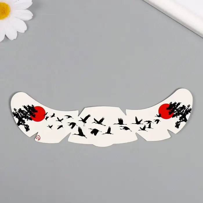 Переводная тату на тело цветная «Веснушки. Аисты», 16×5 см Переводная тату на тело цветная «Веснушки. Аисты», 16×5 см