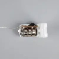 Набор гирлянд &laquo;Нить&raquo; 1 м, роса, 5 шт., IP20, серебристая нить, 10 LED, 3 режима, от батареек AG13&times;3, свечение мульти