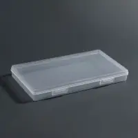 Бокс для хранения мелочей, 19.5&times;10.5&times;2.2 см, прозрачный