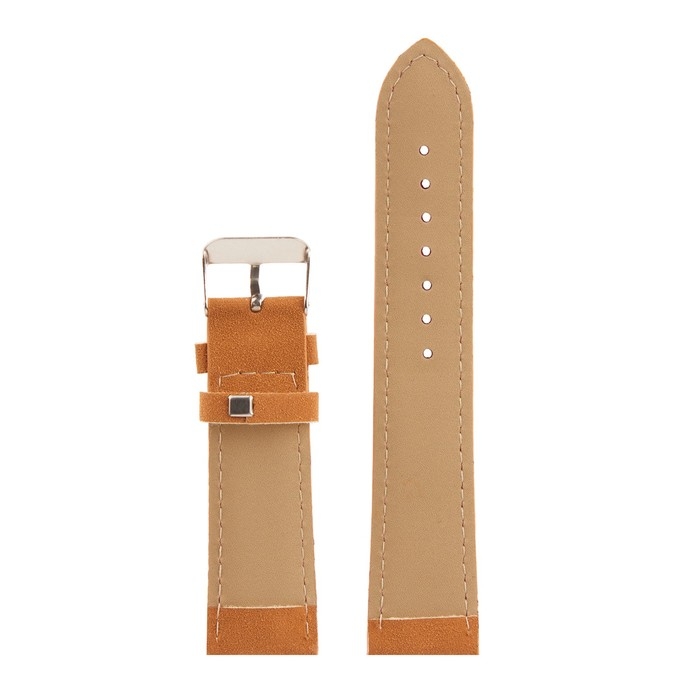 Ремешок для часов Ремешок для часов "Соломон", 22 мм, текстиль, l-20 см, св. коричневый