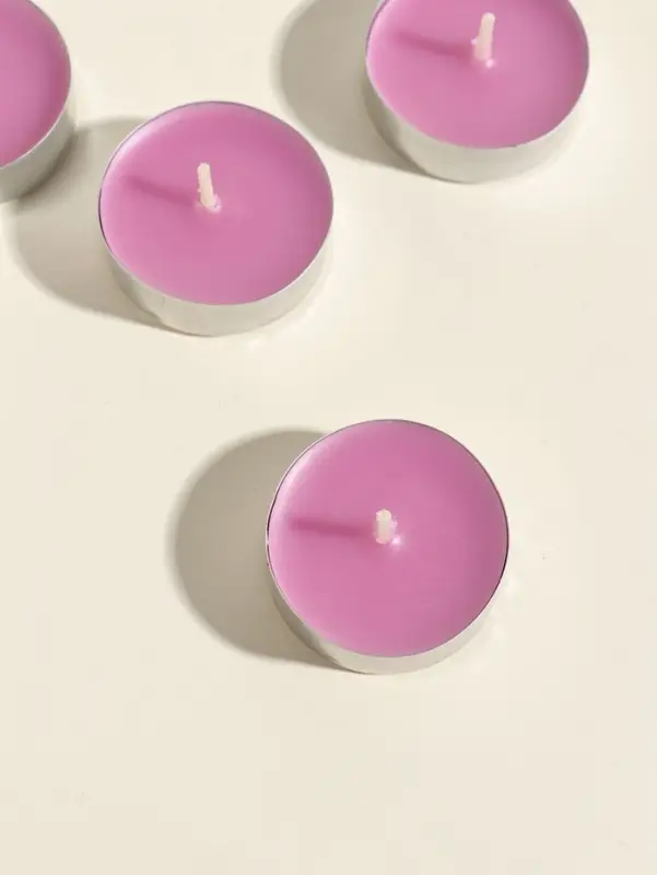 Набор свечей ароматических чайных &laquo;Сирень&raquo;, 6 шт.