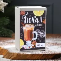 Бокал для глинтвейна с надписью &laquo;Неси меня, глинтвейн!&raquo;, 225 мл