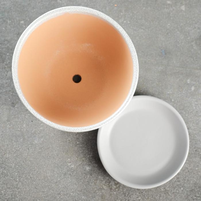 Горшок цветочный  Горшок цветочный "Антик" серый, 1,65л