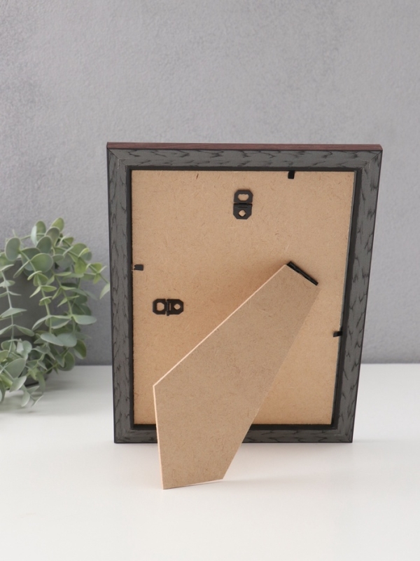 Фоторамка пластик Фоторамка пластик "МИРАМ" 15х21 см, коричневый