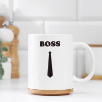 Кружка чайная керамическая "BOSS"