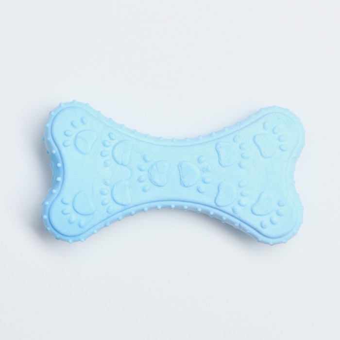 Игрушка плавающая "Лапки" Пижон Premium, вспененный TPR, 10,5 х 5,5 х 2 см, голубая