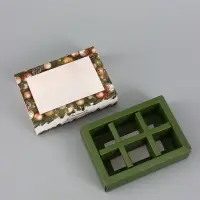 Коробка для 6 конфет &laquo;Уютного Нового года&raquo;, 13.7&times;9.8&times;3.8 см