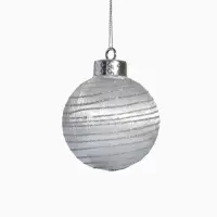 Набор шаров пластик d-8 см, 9 шт "Оллин" нежность, серебро Набор шаров пластик d-8 см, 9 шт "Оллин" нежность, серебро