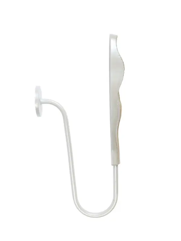 Крючок для штор CAPPIO KS040, цвет белый с золотом, набор 2 шт Крючок для штор CAPPIO KS040, цвет белый с золотом, набор 2 шт