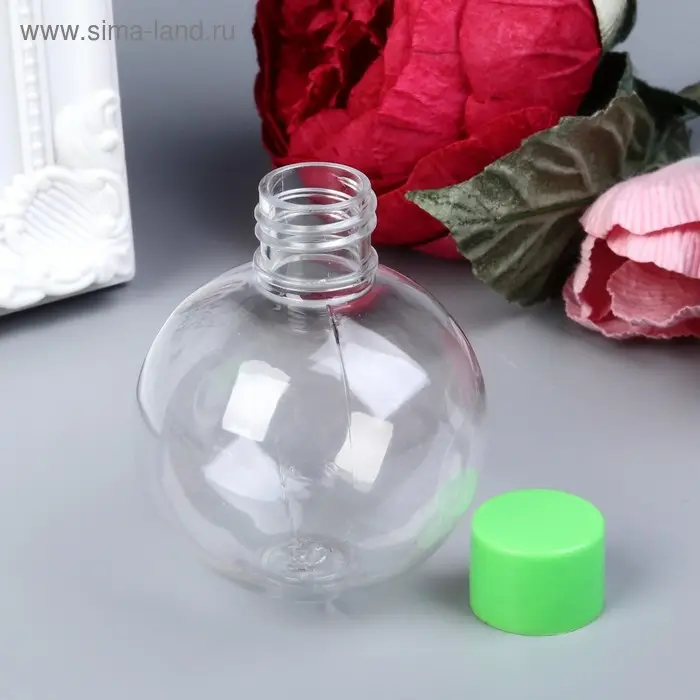 Баночка для скрапбукинга  Баночка для скрапбукинга "Шарик" 90 мл МИКС 7х5х5 см