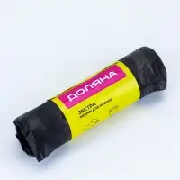 Мешки для мусора с завязками Доляна &laquo;Экстра&raquo;, 30 л, 25 мкм, 50&times;60 см, ПВД, 10 шт., чёрные