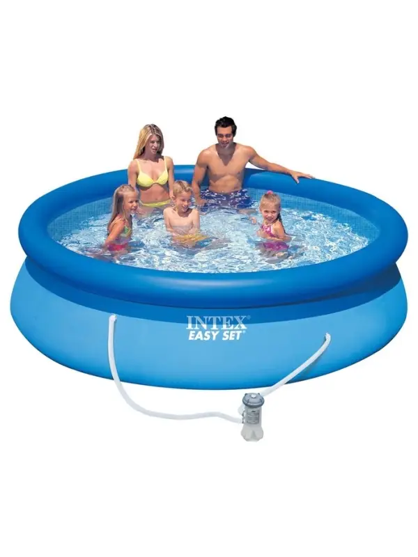 Бассейн надувной INTEX Easy Set 28122NP, 305&times;76 см, фильтр-насос, круглый