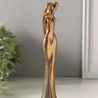 Фигурка гипс &laquo;Эстетика&raquo;, 19&times;3&times;4 см, под бронзу