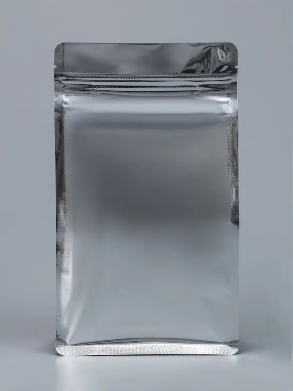 Пакет дой пак с окном, металлизированный, с дном, 14&times;24 см, 200 мкм