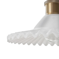 Светильник BayerLux 2262/1WT E27 40Вт бронза-белый 21х21х13-113 см